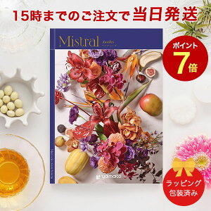 Mistral＜アンティーブ＞ 【カタログギフト 当日15時までの注文であす楽対応 送料無料 ラッピング包装済み】 ｜内祝い グルメ 結婚祝い 結婚内祝い 出産祝い 出産内祝い 引き出物 ギフト おしゃれ 結婚 快気祝い 引越し祝い 新築祝い お祝い ミストラル