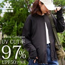 カーディガン レディース UVカット 冷感 長袖 送料無料・6月24日10時~発売。メール便不可