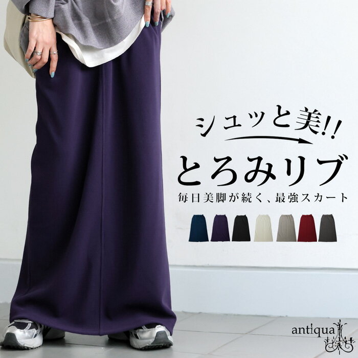 シュッと美 ロングスカート レディース ボトムス 送料無料・再入荷 メール便不可