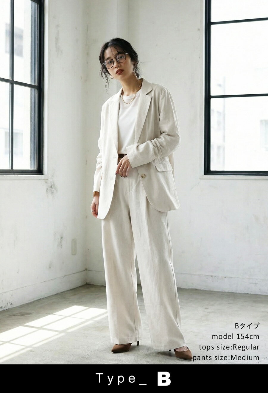 コーデセット パンツ ジャケット カットソー レディース 送料無料・メール便不可 3