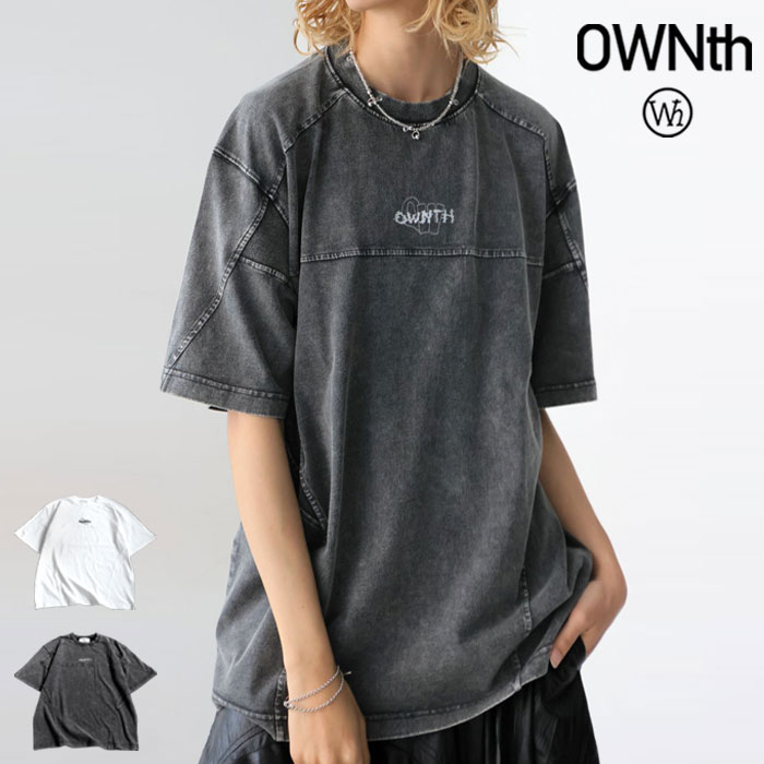 樂天商城 - リブ 切替 ビッグTシャツ レディース トップス 半袖 送料無料・(50)メール便可