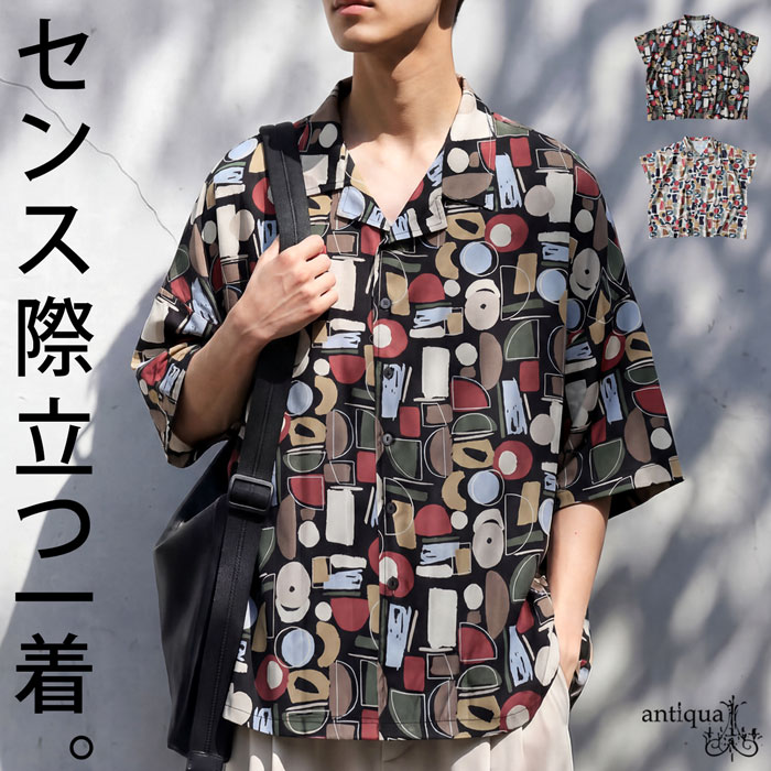 楽天市場】幾何学（カジュアルシャツ｜トップス）：メンズファッション