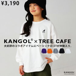 KANGOL×TREECAFE コラボロンT キッズ 子供服 ジュニア・(100)メール便可 TOY