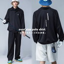 ANTIQUA GOLF×STCH ポロシャツ 長袖 メンズ 送料無料・再再販。メール便不可【Z】