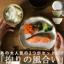 【通常価格3,410円が⇒3,000円税込!!】数量限定 食器セット 2点セット プレート ボウル 小鉢 限定 セット 食器 美濃焼 変型皿 陶器 日本製 和食...