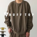 「SEAVEN」BUFF TOP バフトップ 綿 スウェット・再再販。メール便不可 母の日