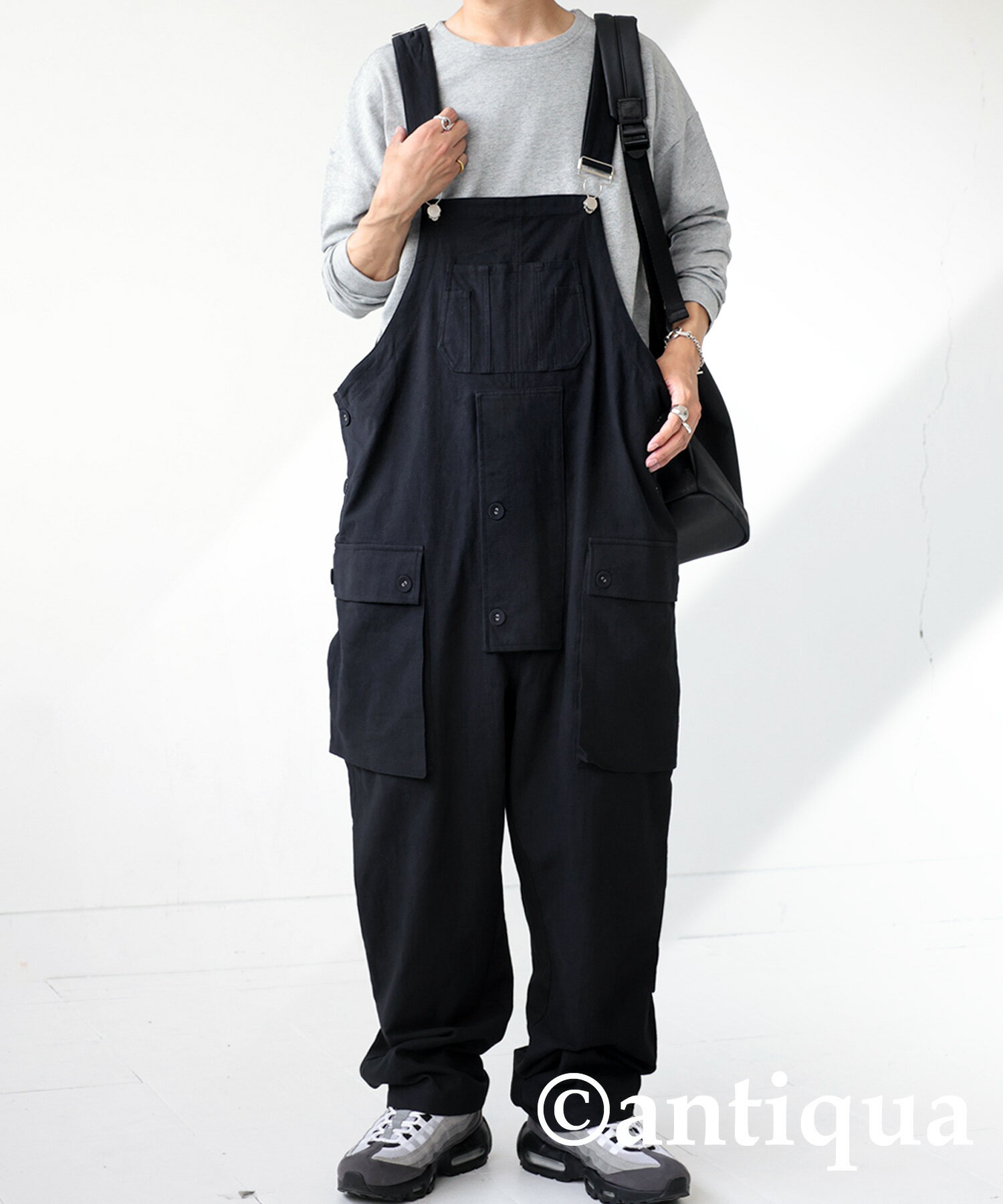 キャピタル　リネンオーバーオール　サイズ1 カーキ キャピタル リネンオーバーオール サイズ1 カーキ