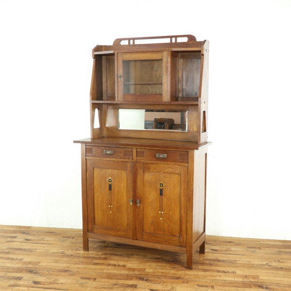 訳あり　フランスアンティークキャビネット 検討中】フランスアンティーク 黒の木製キャビネット - L'atelier