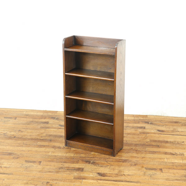 乐天商城 - アンティーク ブックシェルフ シンプルなデザイン 素朴でかわいい雰囲気 見せる収納 本棚 飾り棚 ディスプレイラック イギリス家具 80236b