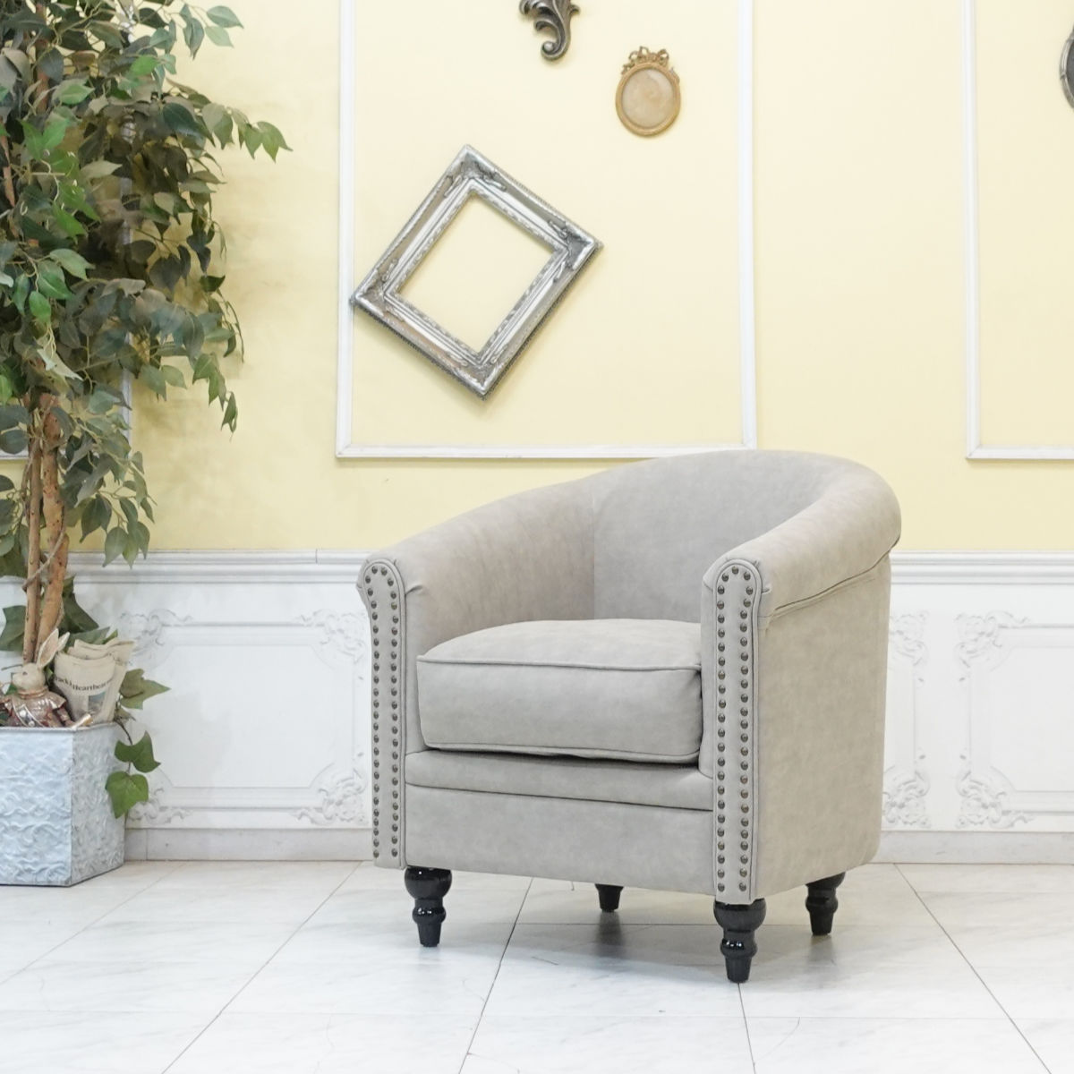 輸入家具 ヴィンテージ ソファ 1人用 ソファ 一人掛け ソファー レトロ ソファ ロビー ソファー ビンテ..