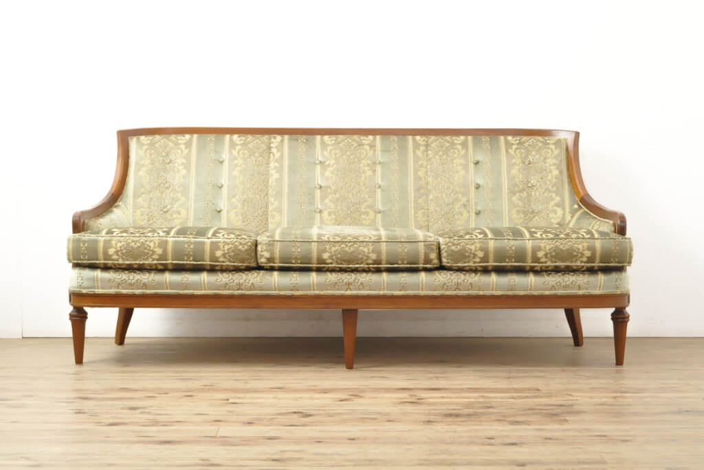 【中古】 美品 ★事前問合せ必須★ 3人掛けソファ DREXEL HERITAGE ドレクセルヘリテイジ 三人掛け 3P クラシカル エレガント アメリカ リビング 店舗 カフェ ラフジュ工房 送料無料 r-059435 [2]