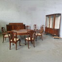 欧州アンティーク ダイニングルーム11点セット シャビー 姫系 姫家具 姫系家具 家具 アンティーク エレガント 木製 かわいい リビング ダイニング 机 ロコ...