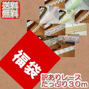 【送料無料福袋】訳ありレースお任せたっぷり30m
