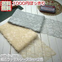 【送料無料】 1000円ぽっきりラッセルレース3m×2色セット《 手芸用レース 》