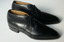 AUBERCY【オーベルシー】MODEL　THE REINVENTED CHUKKA BOOT3019-33 /COL NERO黒/仏Annonay(アノネイ社)レザー2アイレット黒BLACKチャッカーブーツ