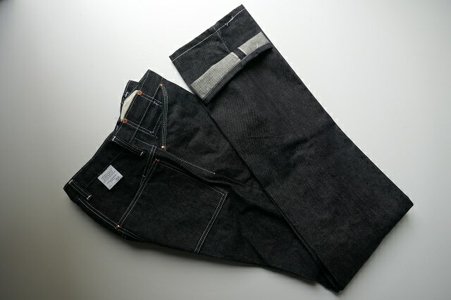 TENDER　CO【テンダーコー】MODEL　TYPE125HIGH STRAIGHT JEANS/FABRIC＆COL UNBORN DENIM(未洗いリジットブルーデニム）/TENDERオリジナル16OZ（旧力織機）デニムMADE IN ENGLANDストレートデニムパンツ