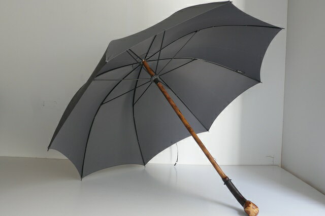 FOX UMBRELLA【フォックスアンブレラ】MODEL　FXRSB2 BLACKTHORN　SOLID/COL050MID GREY /サクラ属スピ..