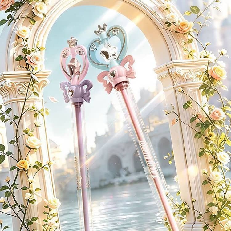 【2本セット】 水鉄砲 子供 ウォータースプラッシュスティック 魔法ステッキ おも...