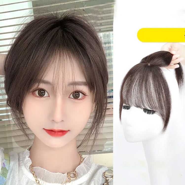 フェミニンバング ポイントウィッグ 部分ウイッグ 前髪 3D ぱっつん エクステ つけ毛 サイド毛付き ブラウン ヘア 自然 ウィッグ かつら 小顔 前髪ウィッグ 医療用ウィッグ 簡単 ワンタッチ 軽量 白髪隠し 女性 普段使い 結婚式 和装 コスプ 子供 黒髪 クリップ