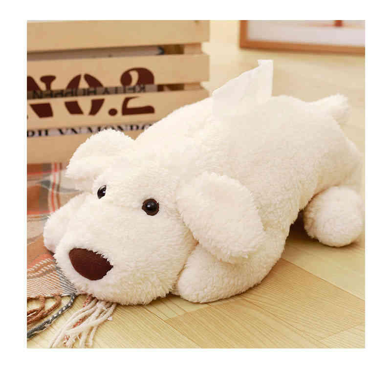 ティッシュケース ぬいぐるみ ティッシュカバー ティッシュボックスカバー 可愛い ぬいぐるみ型 動物 4カラー 誕生日プレゼント お祝い ギフト 贈り物 [3]