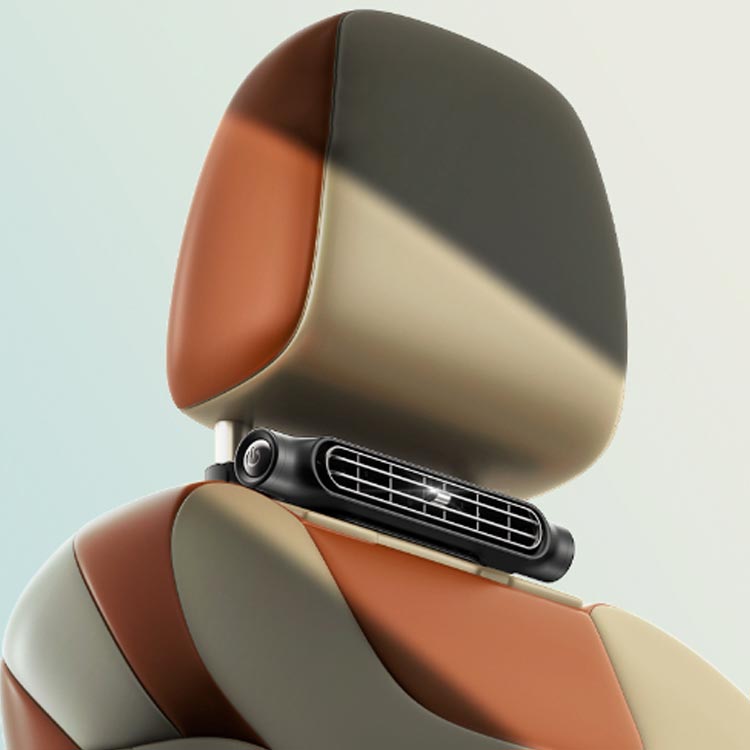 ヘッドレスト 後部座席 設置簡単 車載扇風機 車 扇風機 座席ファン 扇風機 車載扇風機 USB扇風機 3段階風量 カーファン 車内扇風機 サーキュレーター 車載ファン 省エネ 小型 車 自動車用 後部座席ファン USB給電式