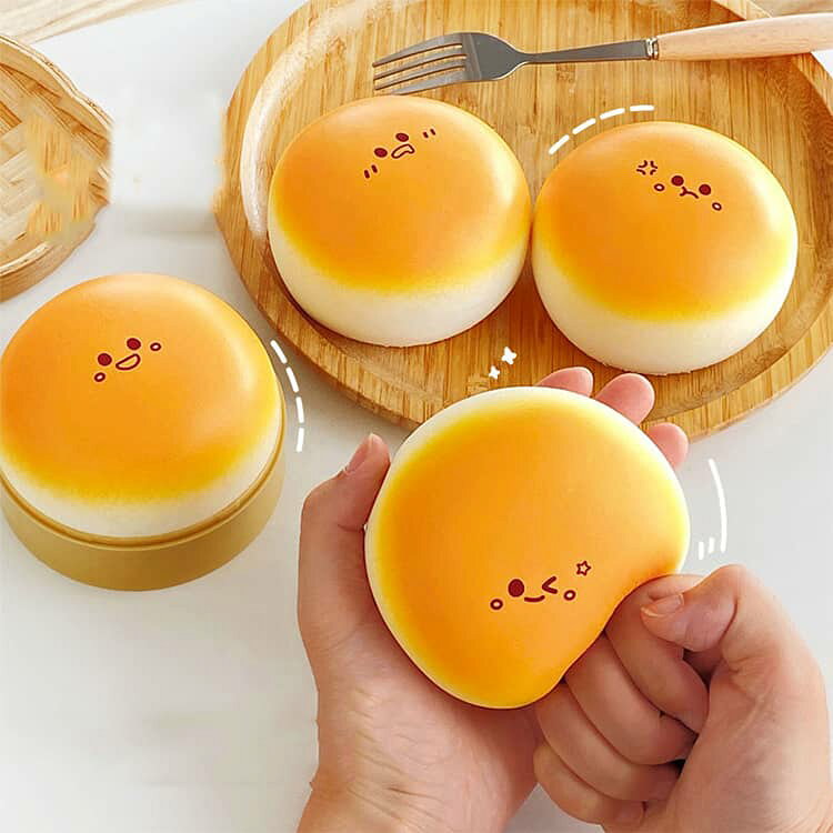 選べる2個セット スクイーズ ぷにぷに 大福 肉球 パン 3D 立体 低反発 ふわふわ おもちゃ DIY もちもち かわいい ぷっくり ぷくぷく ぷにぷに ボンボン 感触 プッシュ キット 神ふわ ストレス解消 子供 こども 減圧 握って遊ぶ リラックス そっくり 癒し 指の運動 anuenue-k-10006316 アヌエヌエ サンプル画像2