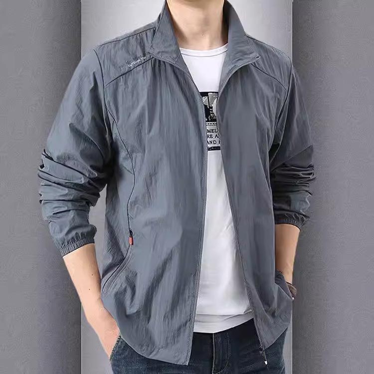 ひんやり 薄手 長袖 ジャケット 涼しい 冷房対策 紫外線対策 メンズ UVパーカー ジ...