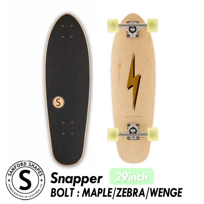 30%OFFۥȥܡ ץ꡼ 롼 skate skateboard complete Sanford Shapes Snapper ʥåѡ 29 ե˥ ޯ ƥꥢ İ  إܡ  ܡ sk8