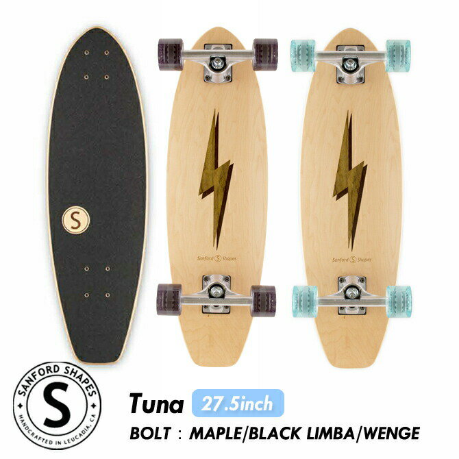 スケートボード コンプリート クルーザー skate skateboard complete Sanford Shapes TUNA カリフォル..