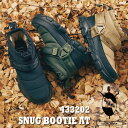 ブーツ シャカ SHAKA 433202 SNUG BOOTIE AT メンズ レディース スナッグ ブーティ ショートブーツ 撥水 難燃 防寒 高機能 抗菌 防臭 2021 あったか 足首 ブラック ベージュ オリーブ 冬 外