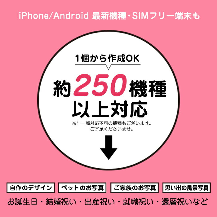 iPhone SE3 ハード スマホケース 全機種対応 オーダーメイド 写真 プリント カスタム プレゼント ギフト 家族 オーダー 記念品 猫 犬 ペット iPhone 12 楽天モバイル xperia ケース 携帯ケース Galaxy AQUOS 孫 世界に1つだけのスマホケース 愛犬