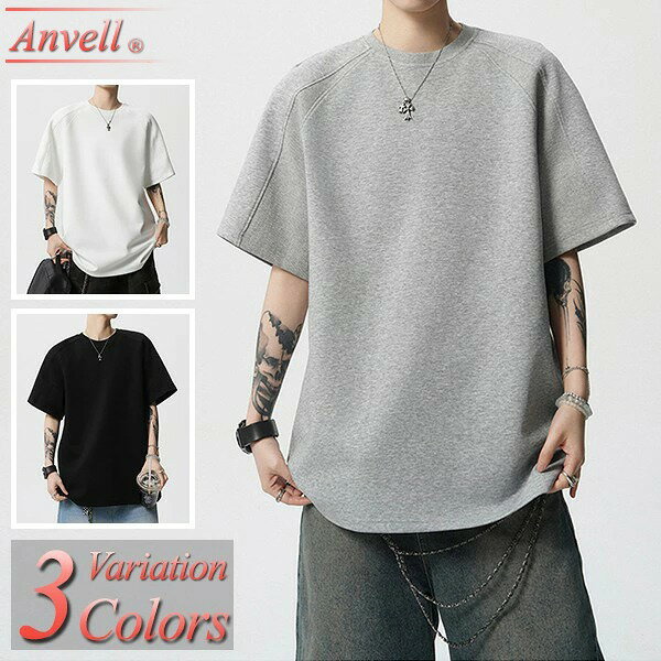 Rakuten - 【SALE】Tシャツ メンズ 半袖 春 夏 秋 薄手 カットソー ブランド パーカー トップス セール 安い おしゃれ 大きいサイズも充実【Men’s 半袖トップス特集】バナーから↓