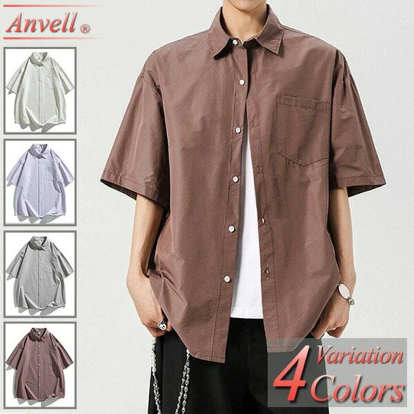 Rakuten - 【SALE】シャツ メンズ 半袖 春 夏 秋 カジュアルシャツ メンズシャツ セール 安い おしゃれ 大きいサイズも充実【Men’s 半袖シャツ特集】バナーから↓