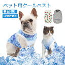 クールベスト 犬用 猫 ペット XS～3XL 熱中症対策 ひんやりベスト 冷感犬服 冷却服 暑さ対策 ペット用 犬服 ドッグウェア ウェア 小型犬 中型犬 接触冷感 冷却 着せやすい 熱射病予防 真夏 夏 猛暑対策 快適 着脱簡単 通気 汗吸収 犬猫兼用 ペット用品