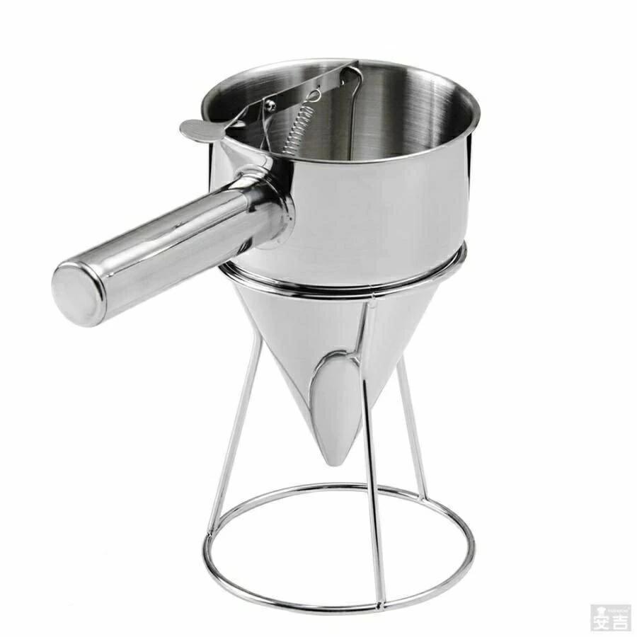 ちゃっきり ステンレスちゃっきり スタンド付 屋台用品 粉物 たい焼き 種落し 粉つぎ チャッキリ 種落とし/粉物/粉もの/たこ焼き/鯛焼き