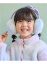 【SALE／20%OFF】リボンつき イヤーマフ any FAM KIDS エニィファム ファッション雑貨 イヤーマフ ホワイト ピンク【RBA_E】[Rakuten Fashion]