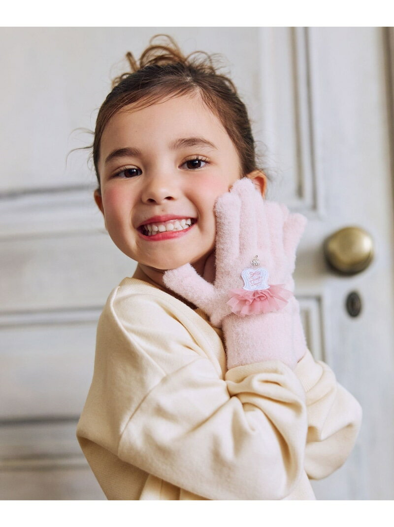 バレエモチーフ手袋 ANY KIDS エニィ ファッション雑貨 手袋 パープル ピンク[Rakuten Fashion]