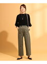 【SALE／50%OFF】【洗える】バイオウォッシュチノパンツ any FAM エニィファム パンツ/ジーンズ フルレングス カーキ ブラック ブラウン【RBA_E】[Rakuten Fashion]