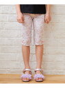 【SALE/30%OFF】裾リボン 5分丈 レギンス any FAM KIDS エニィファム 靴下・レッグウェア レギンス・スパッツ ピンク ブルー グリーン【...