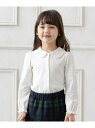 襟付きブラウス any FAM KIDS エニィファム トップス カットソー Tシャツ ホワイト Rakuten Fashion