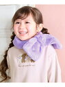 【SALE/50%OFF】パール×リボンファーマフラー any FAM KIDS エニィファム ファッション雑貨 マフラー・ストール・ネックウォーマー ピンク ...