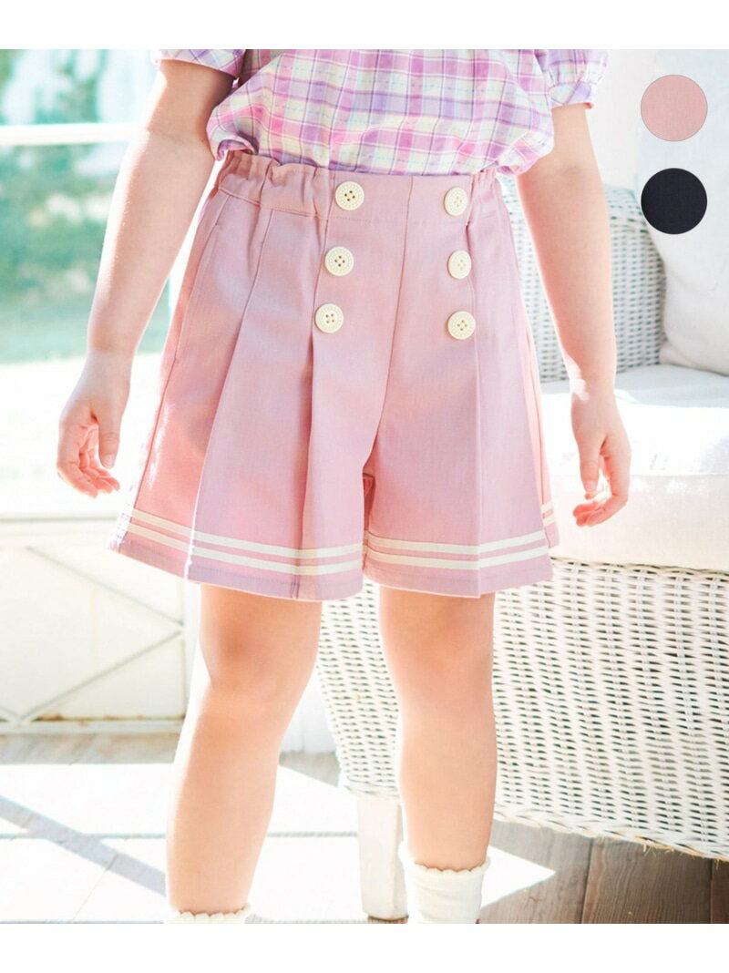 【SALE／30%OFF】マリン ショートパンツ ANY KIDS エニィ パンツ その他のパンツ ピンク ネイビー【RBA_E】[Rakuten Fashion]