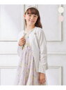 【SALE/30%OFF】接触冷感 UVケア カーディガン any FAM KIDS エニィファム トップス カーディガン パープル ベージュ【RBA_E】[R...