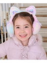 【SALE/30%OFF】ふわふわネコミミイヤーマフ any FAM KIDS エニィファム ファッション雑貨 イヤーマフ ブラック【RBA_E】[Rakute...