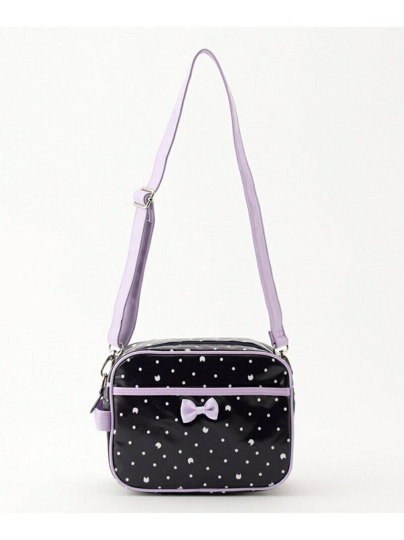 【SALE／50%OFF】【お名前チャーム付き】マルチ機能ラミネート通園バッグ any FAM KIDS エニィファム バッグ ショルダーバッグ ネイビー パープル【RBA_E】[Rakuten Fashion]のサムネイル