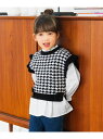 【SALE／30%OFF】ニットベストレイヤードチュニック any FAM KIDS エニィファム トップス ニット【RBA_E】[Rakuten Fashion]