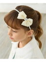 【SALE/30%OFF】リボン×ビジューカチューシャ any FAM KIDS エニィファム ヘアアクセサリー カチューシャ・ヘアバンド ホワイト ピンク【R...