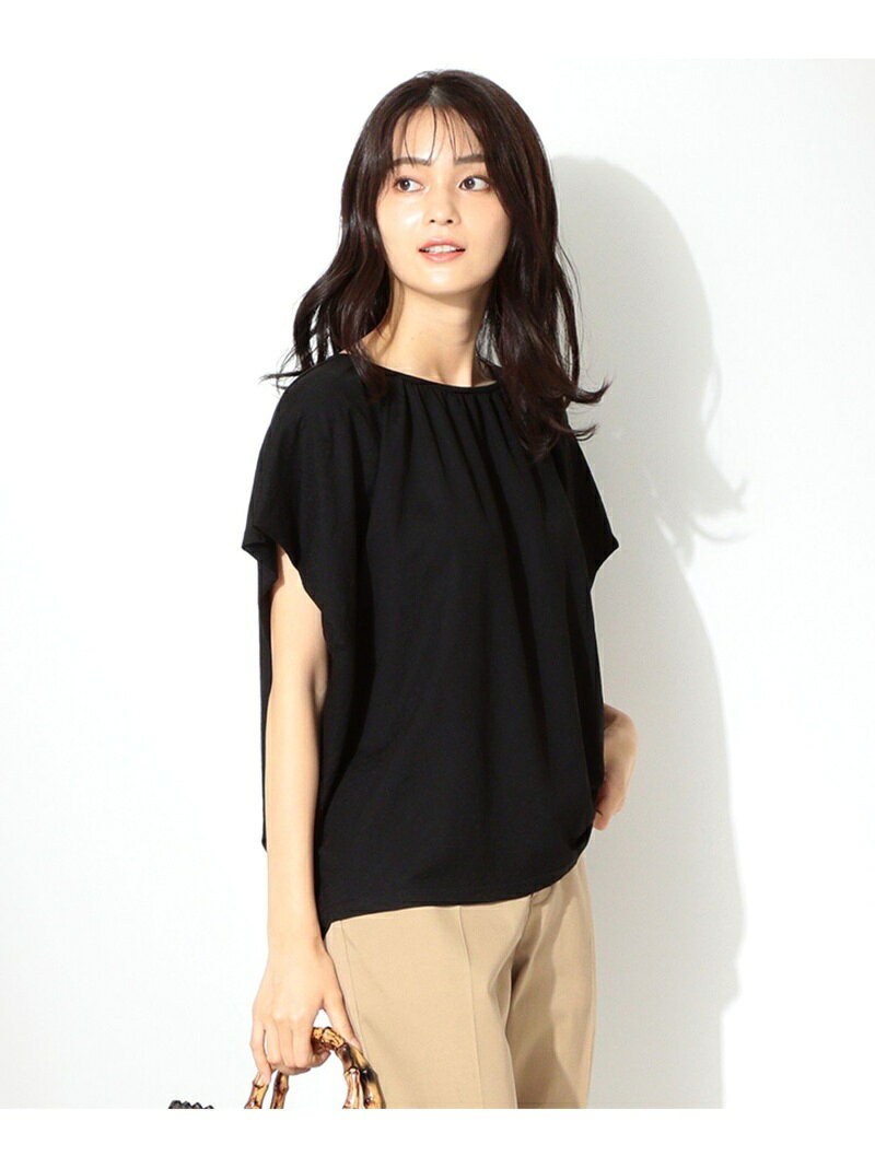 【SALE／50%OFF】ナチュラルワッシャーブラウス any FAM エニィファム トップス シャツ・ブラウス ブラック グレー カーキグリーン【RBA_E】[Rakuten Fashion]のサムネイル