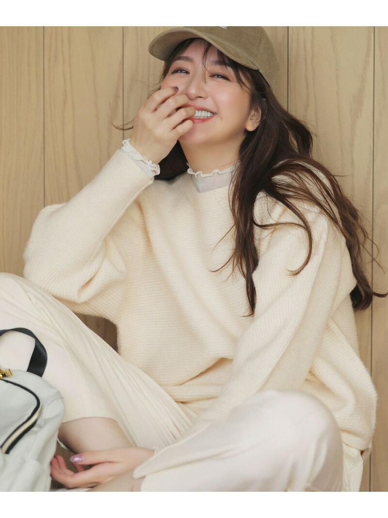 ウィンターニット ANY L エニィ トップス ニット グレー イエロー ベージュ グリーン【送料無料】[Raku..