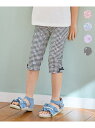 【SALE/30%OFF】フラワ ープリント レギンス any FAM KIDS エニィファム 靴下・レッグウェア レギンス・スパッツ ブルー パープル ピンク...